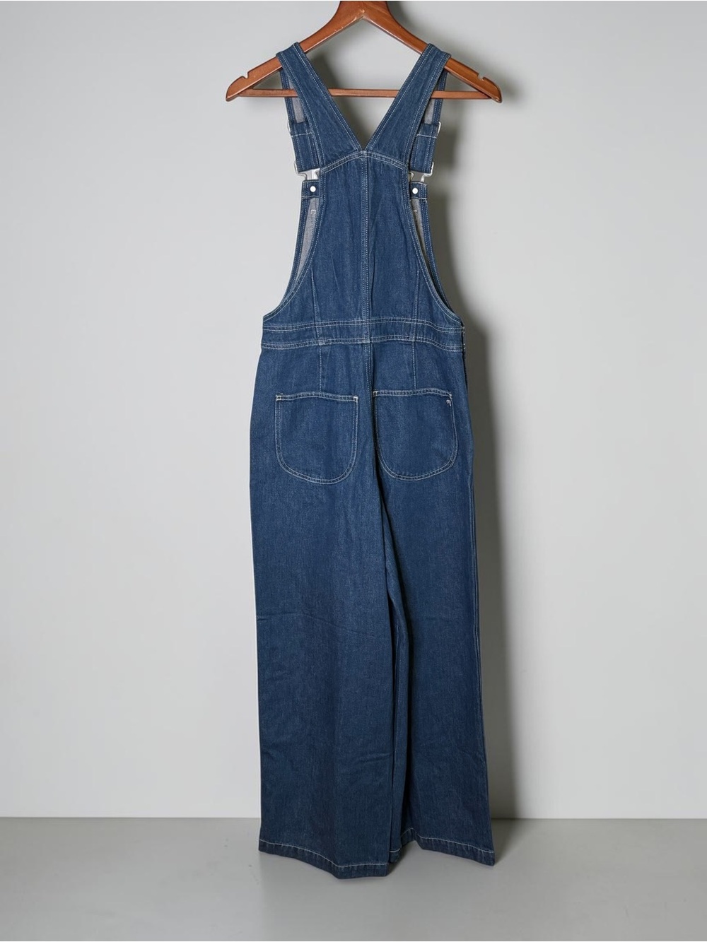 NWT Madewell Superwide-Leg Denim Overalls Warham Wash 6 - Picture 6 of 14